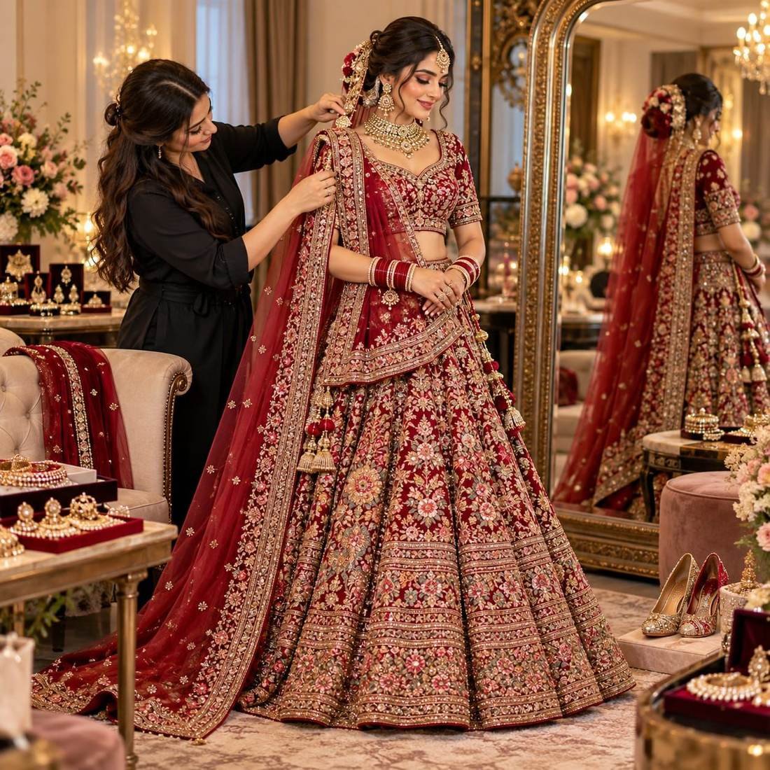 Bridal Outfit Coordination in India